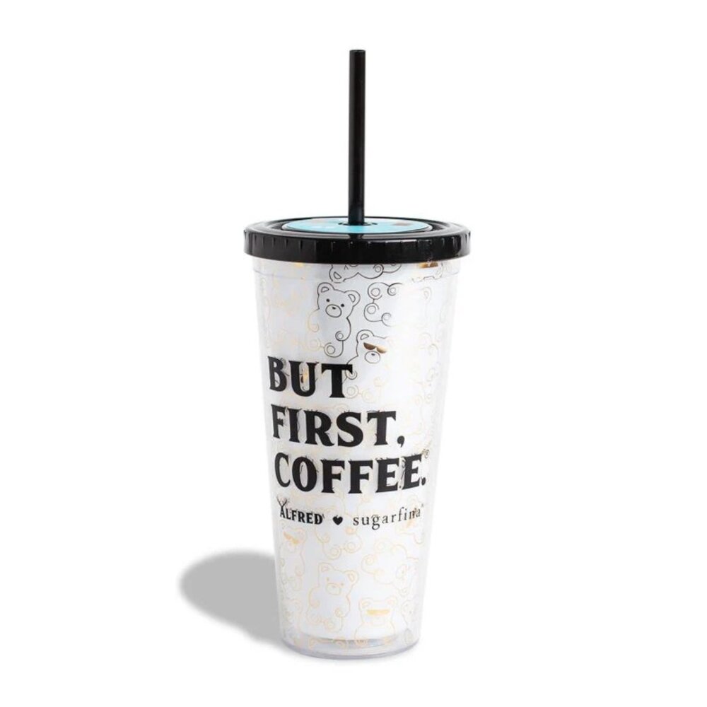 Alfred x Sugarfina "But First, Coffee" Tumbler